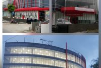 


Foto: Gedung pada saat pengujian kelayakan operasional pada Maret 2018. Commissioning Test (tahap yang sangat krusial sebelum sebuah gedung resmi dibuka atau digunakan) dan Gambar peresmian gedung Telkom Witel dan Tsel Kota P. Siantar Tahun 2018.