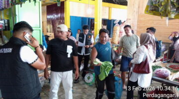 Unit Ekonomi Sat Reskrim Polres Simalungun Awasi Ketat Harga Sembako Jelang Ramadan