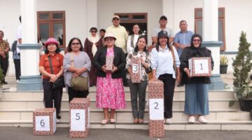 Kontes Bunga Meriahkan Gerakan Indonesia ASRI, Kecamatan Sinehu Raih Juara