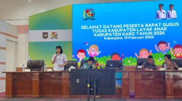 Satres PPA & PPO Polres Tanah Karo Hadiri Rapat Tim Gugus Tugas KLA Tahun 2026